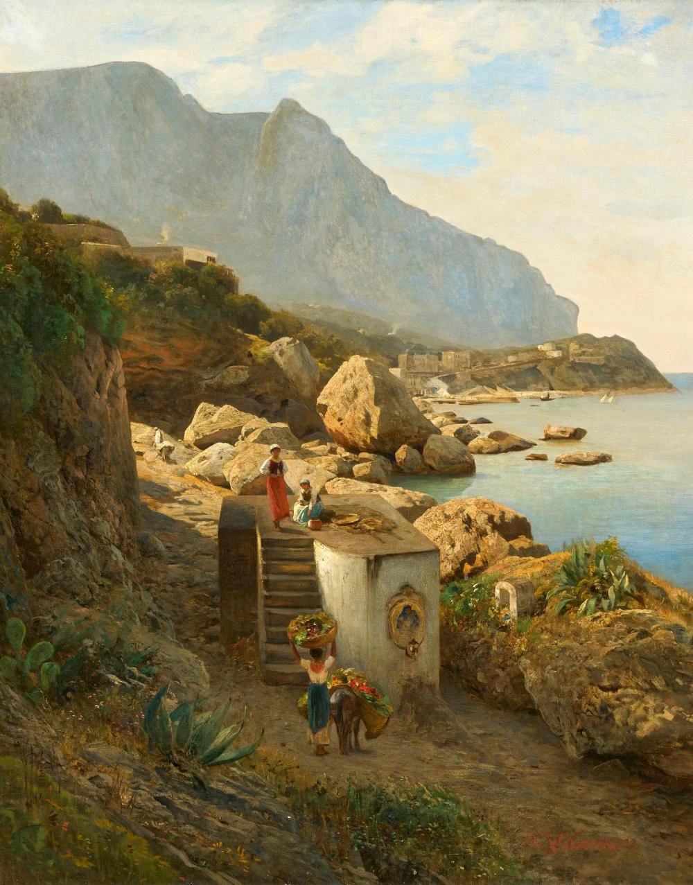 Costa di Capri con Marina Grande